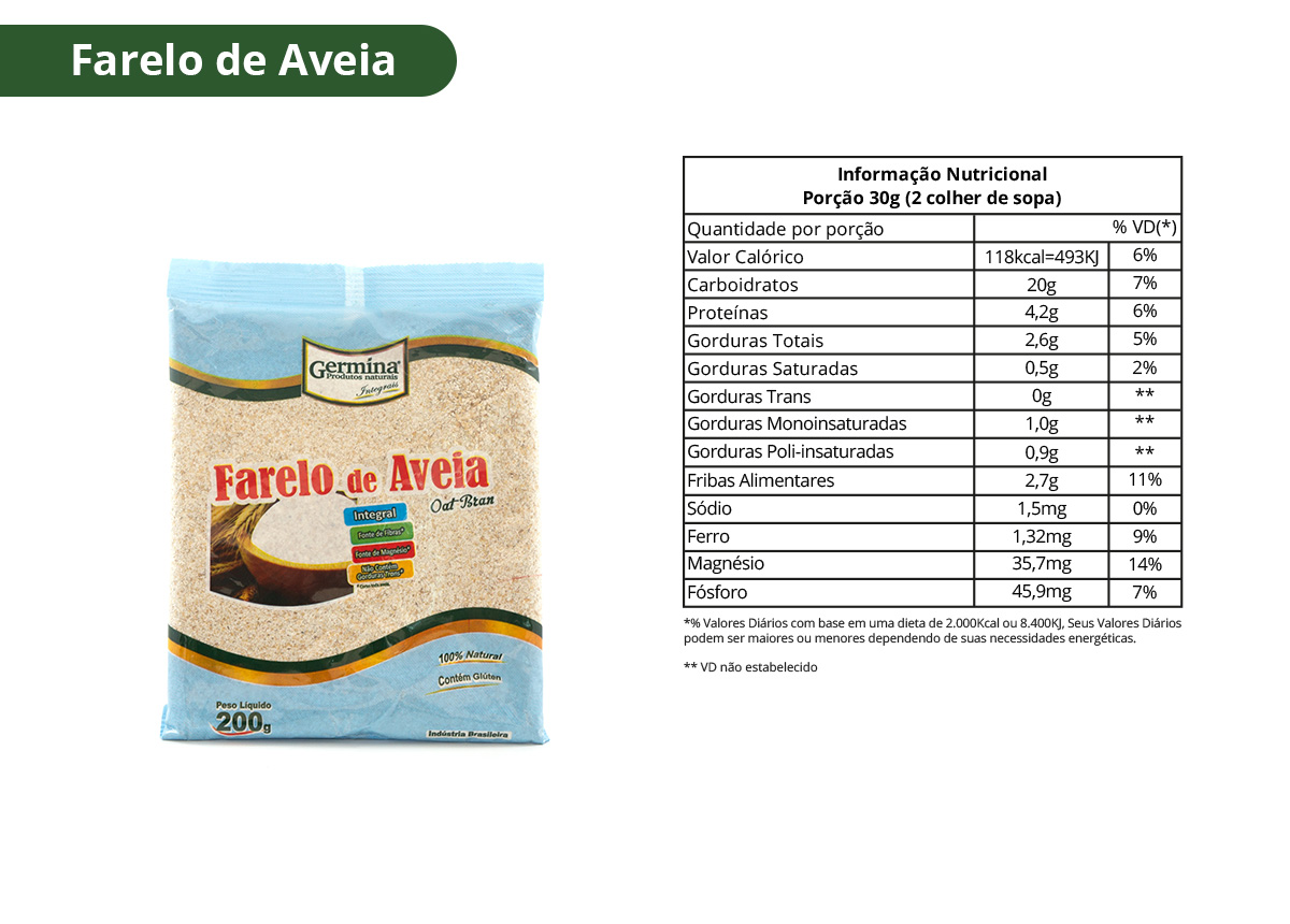 farelo aveia